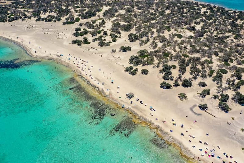 Heraklion:Cruise to Chrissi island natural park with pick up - The Morning Bus Ride from Heraklion