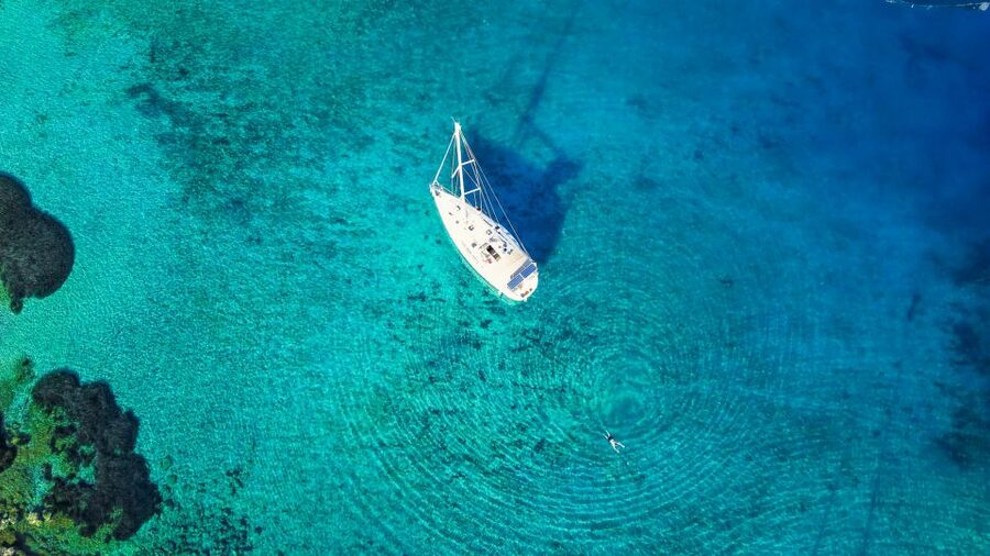 Heraklion: Dia Island Sailboat Cruise with Swimming and Meal - What you eat and drink onboard