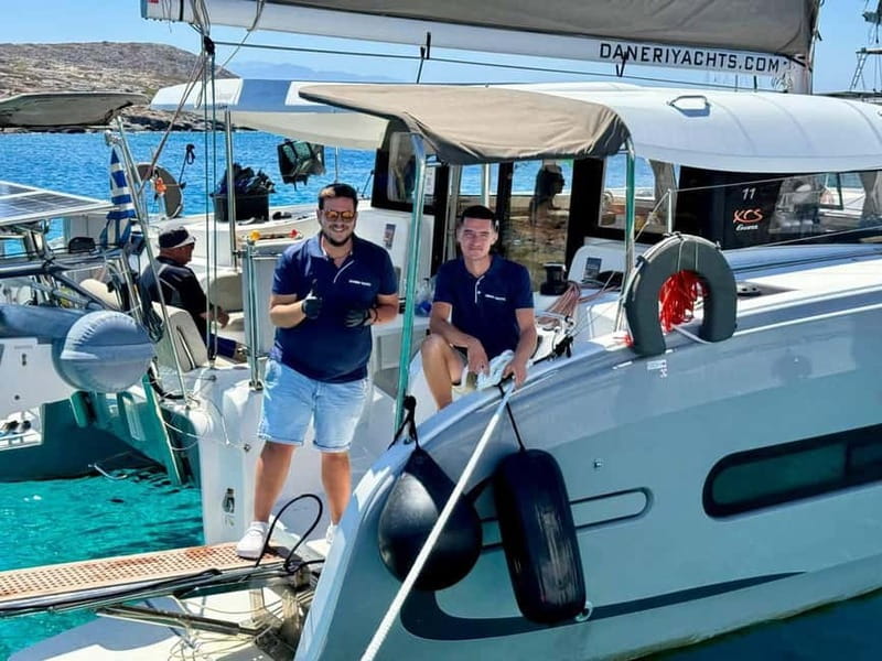 Heraklion: Luxury Catamaran Cruise to Dia Island with Lunch - Lunch, drinks, and the value of staying aboard