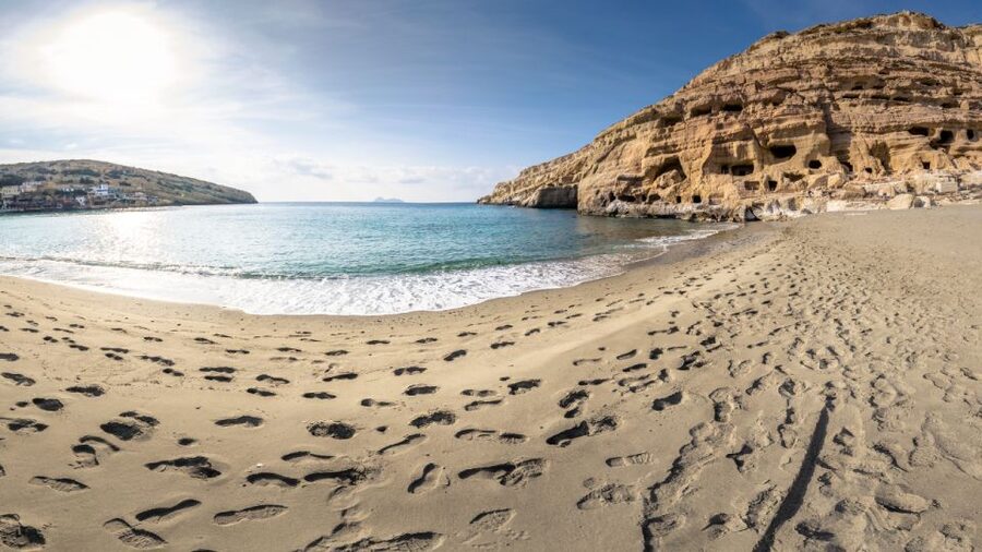 Heraklion: Matala Beach, Hippie Caves & Odigitria Monastery - What the $50 price really covers