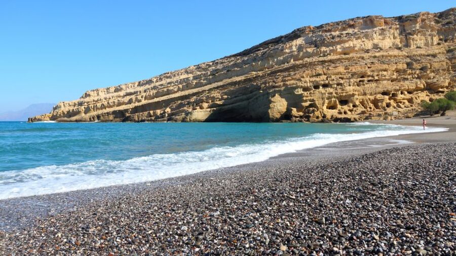 Heraklion: Matala Beach, Hippie Caves & Odigitria Monastery - The hippie caves are worth an extra €5, with limits