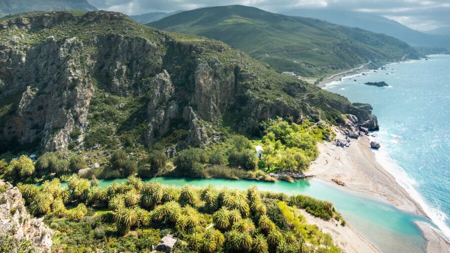 Heraklion: Preveli By Boat, Damnoni & Kourtaliotiko Springs - Kourtaliotiko Gorge and its €5 springs