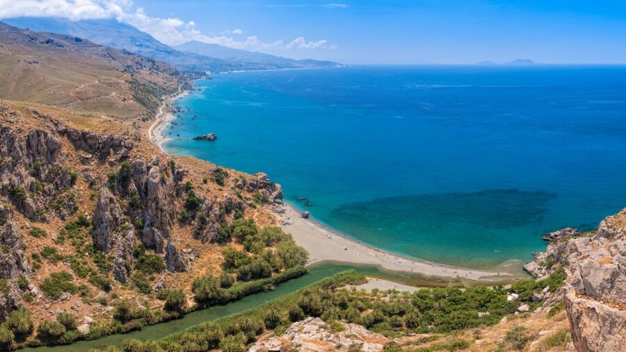 Heraklion: Preveli By Boat, Damnoni & Kourtaliotiko Springs - Two hours among the palms and the Libyan Sea