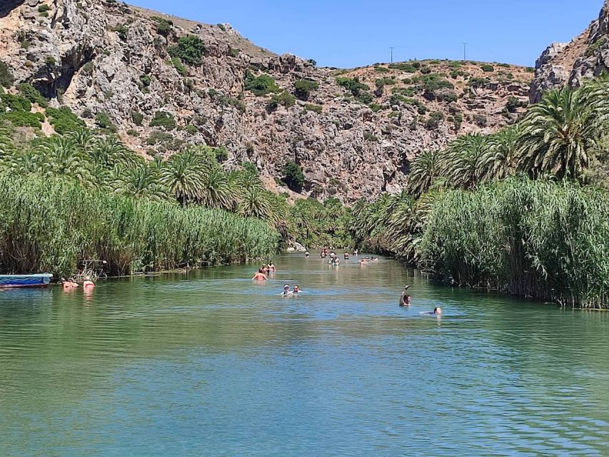 Heraklion: Preveli By Boat, Damnoni & Kourtaliotiko Springs - The early pickup and the long crossing from Heraklion
