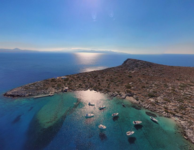 Heraklion: Sailboat Cruise to Dia Island with Drinks & Lunch - The one-hour sail toward Dia Island