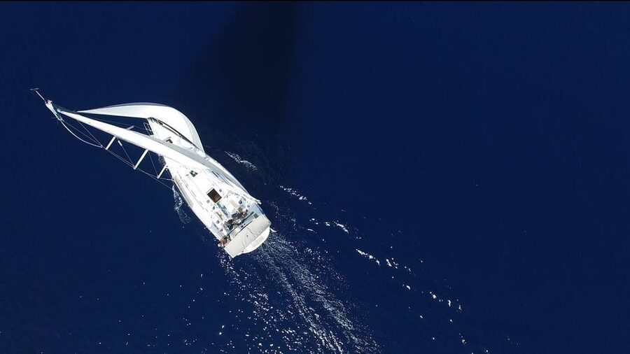 Heraklion: Sailing Cruise to Dia Island with Drinks and Meal - Lunch onboard with shrimp spaghetti, salad, and raki