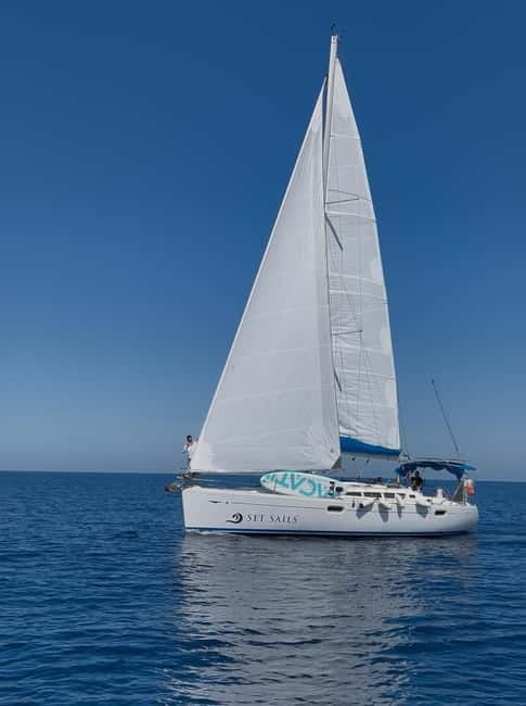 Heraklion: Sailing Trip to Dia Island with Lunch & Swimming - Saint George Bay and the quiet side of Dia