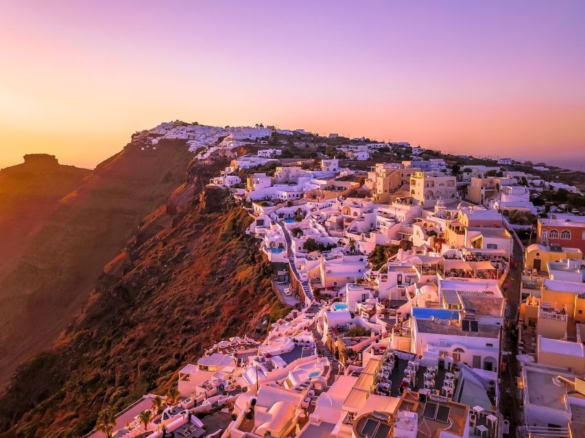 Heraklion: Santorini Day Trip with Boat Transfer & Oia Visit - The optional volcano and hot springs boat