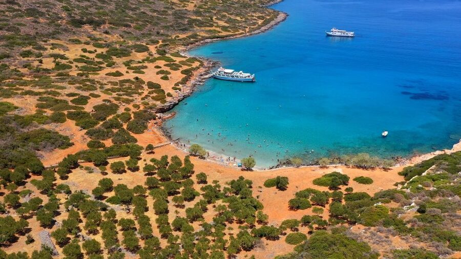 Heraklion: Spinalonga and Agios Nikolaos Cruise with Lunch - Kolokytha Bay for swimming and lunch
