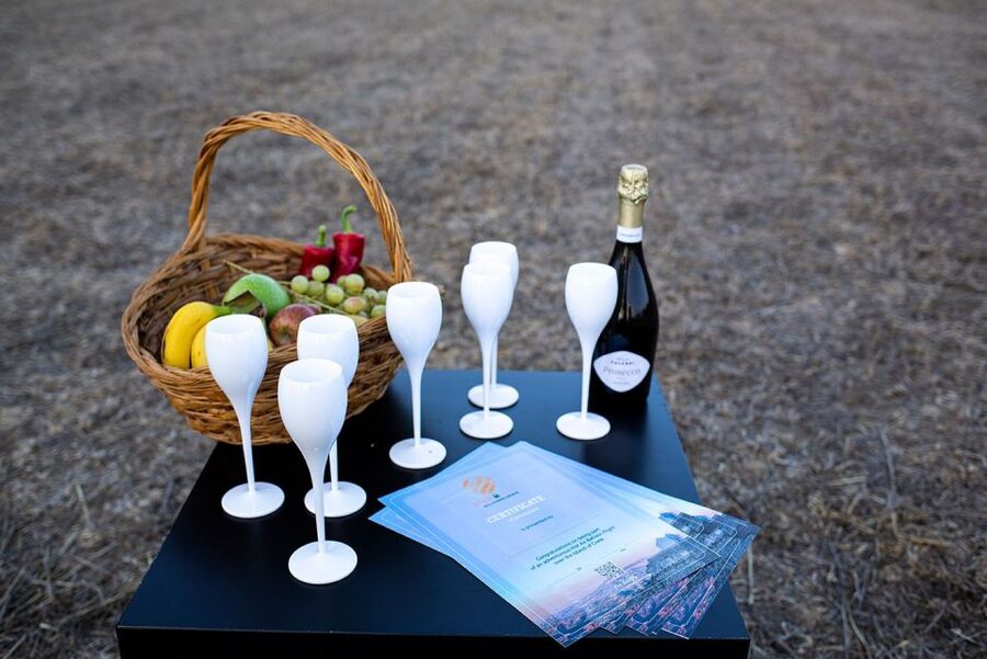 Heraklion: Sunrise Balloon Flight & Sunset Catamaran Cruise - The sunset is the natural finale