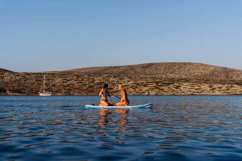 Heraklion: Sunset Sailing Cruise Dia Island with Snorkeling - Food, drinks, and a meal prepared onboard