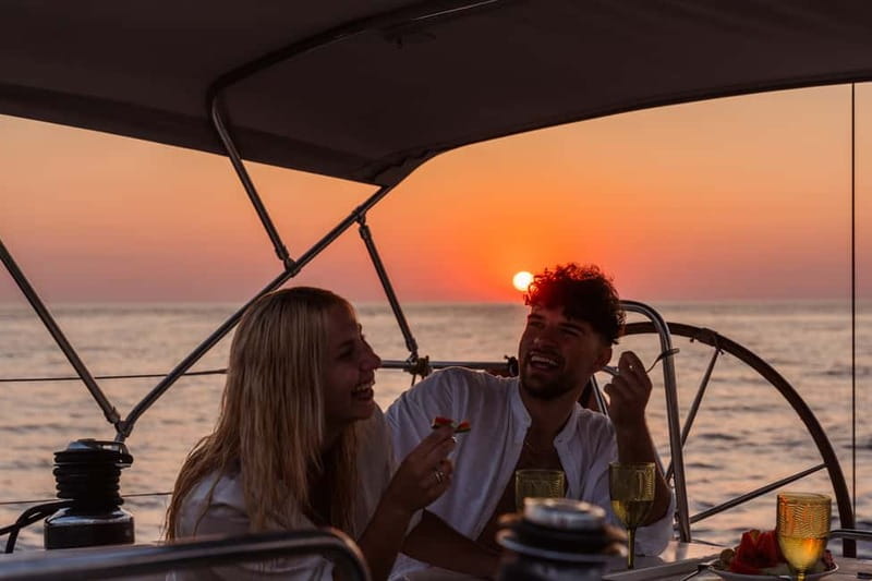 Heraklion: Sunset Sailing Cruise Dia Island with Snorkeling - What the weather can change
