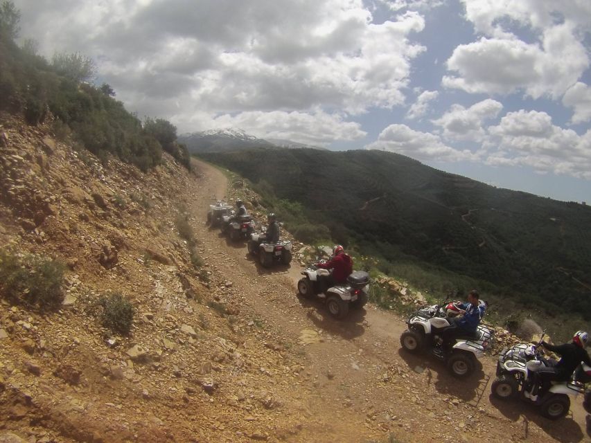 Hersonissos: ATV Quad Bike Safari in the Mountains of Crete - Starting in Hersonissos, then heading uphill