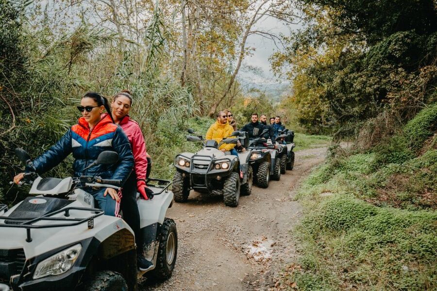 Hersonissos: ATV Quad Bike Safari in the Mountains of Crete - Churches, Karouzanos, and a village café