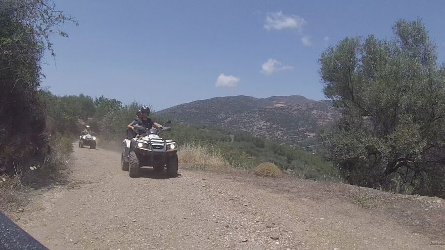 Hersonissos: ATV Quad Bike Safari in the Mountains of Crete - The tavern meal and local hospitality