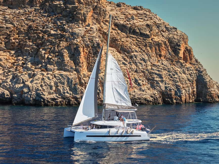 Hersonissos: Catamaran Sailing Trip to Dia Island with Lunch - Key Points Before You Book