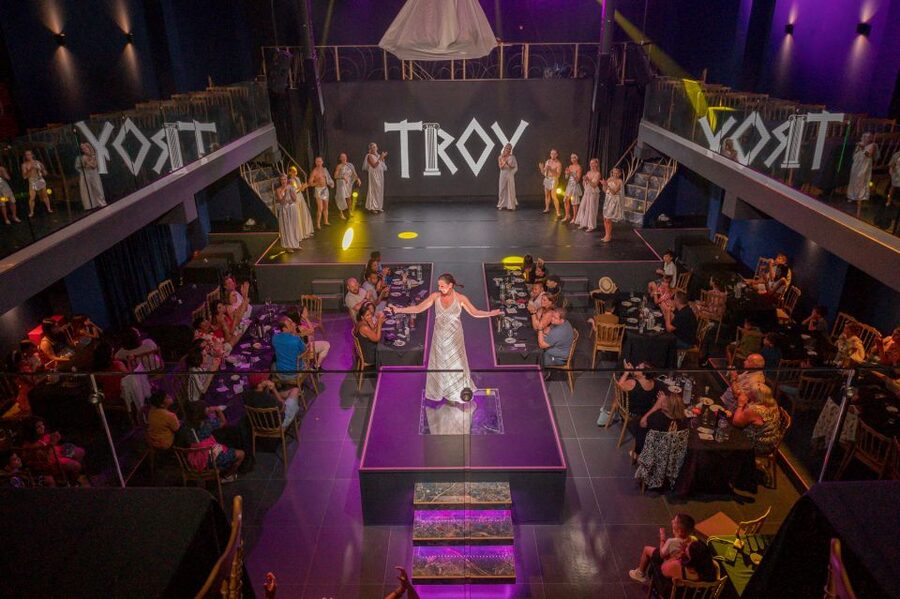 Hersonissos: Troy Dinner-Show Theatre Experience Tickets - Key points to know before you book