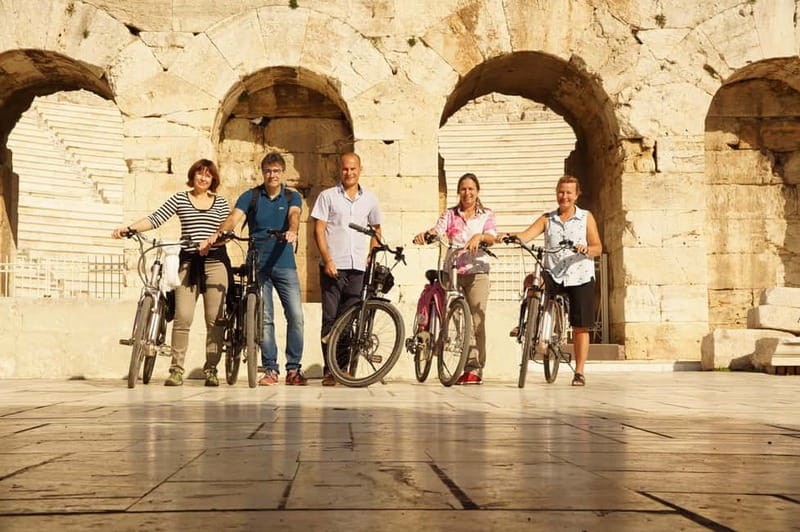 Historic Athens: Small Group Electric Bike Tour - Starting near Thisseio and learning the bikes
