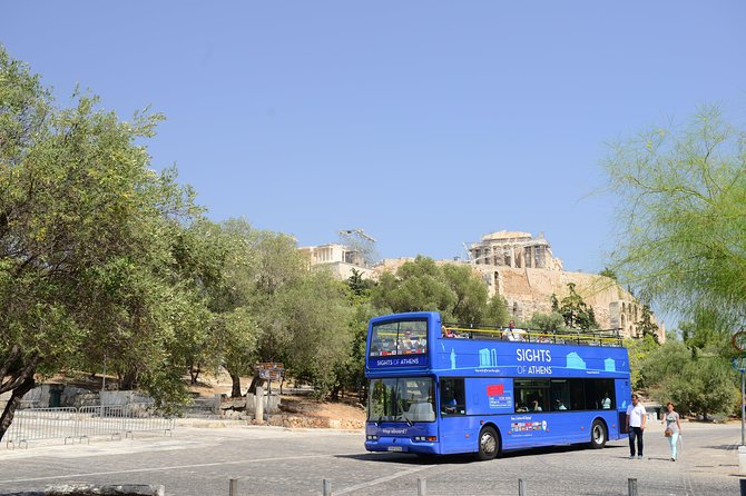 Hop on Hop Off Classic tour of Athens, Piraeus & Beaches - Using the Blue line from Piraeus cruise terminals