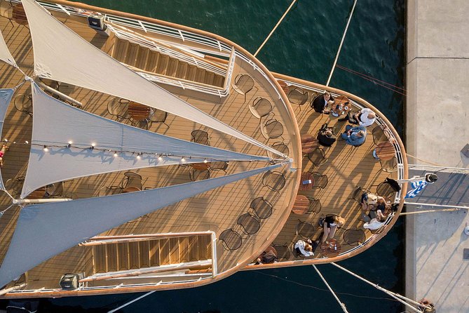 Hydra-Poros-Aegina Islands One Day Cruise With Live Music Dancing & Buffet Lunch - Buffet Lunch, Greek Food, and Drinks