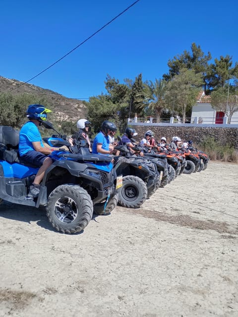 Ierapetra: Quad ATV 4x4 Exceptional Day in South Crete 2025 - A long lunch in a mountain taverna