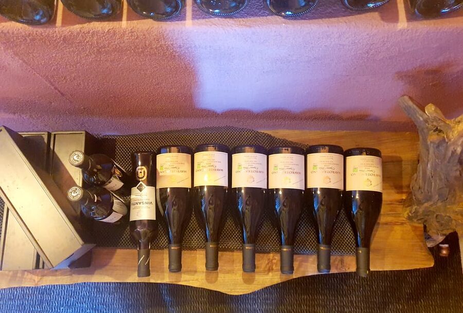 Imerovigli: Premium Wine Tasting with Caldera and Sea Views - Seven wines from several local wineries
