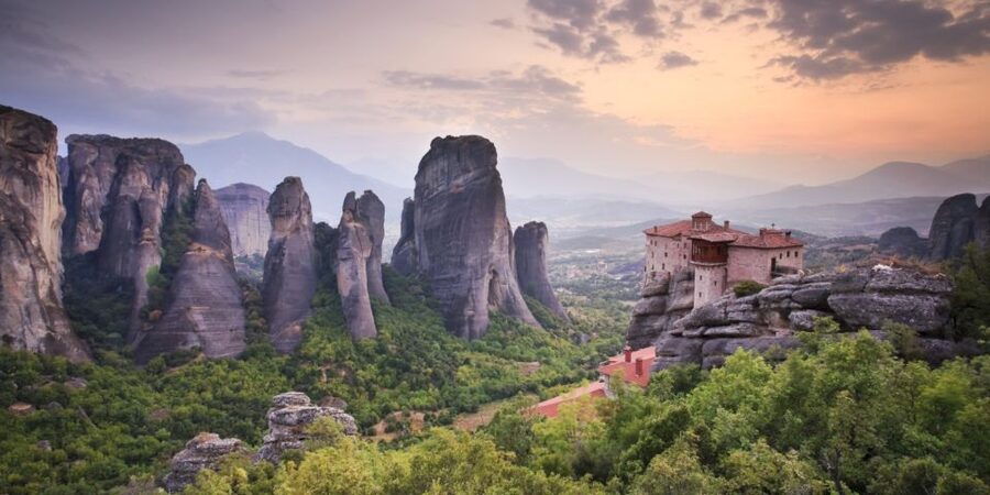 Kalabaka: Meteora Monasteries Minibus Tour with Photo Stops - Three monasteries, viewed without a day of uphill walking