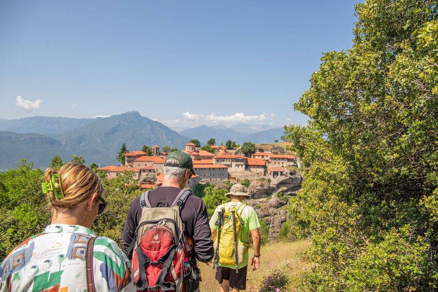 Kalabaka: Meteora Small-Group Hiking Tour w/ Monastery Visit - Ypapanti and the ruins of St. Dimitrios