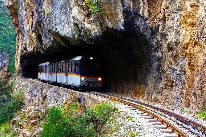 Kalavryta CogTrain Anci.Corinth Private Tour from Athens/Nafplio - Mega Spileo, a monastery built into rock