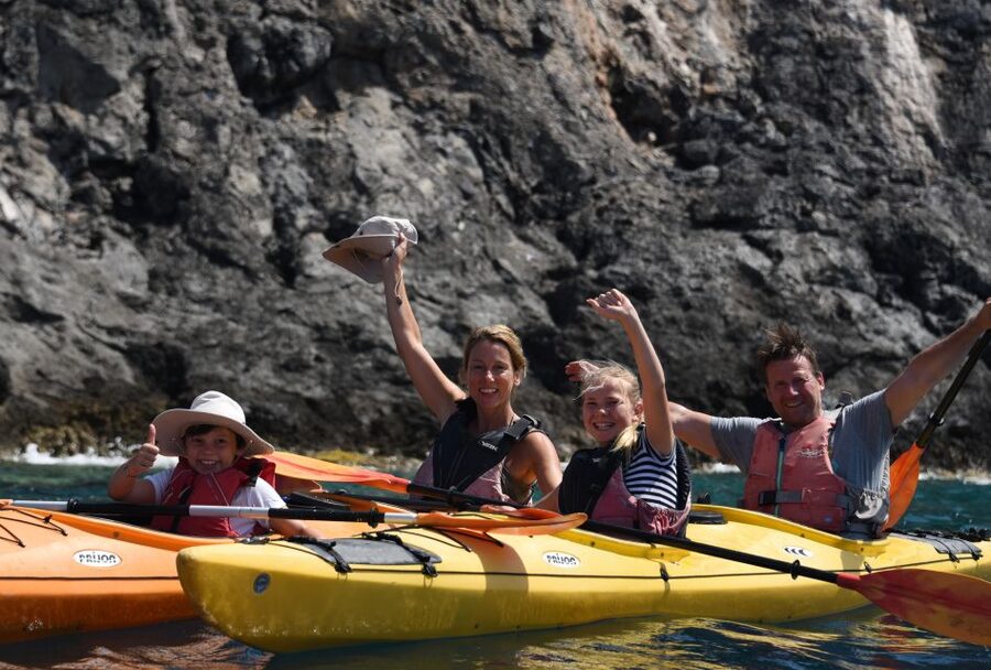 Kardamyli: Sea Kayaking With Lunch - What the $94 price gives you