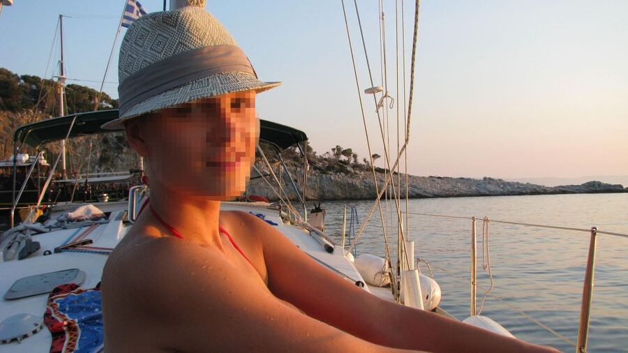 Kassandra: Sunset Sailing Boat Tour of Secluded Coves - Swimming at a quiet Halkidiki cove