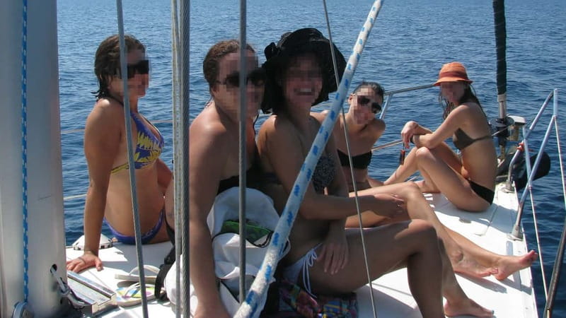 Kassandra: West Sithonia Coves and Islets Sailboat Tour - Sailing between Kassandra and Sithonia