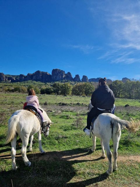 Kastraki: Meteora Morning Horse Riding with Monastery Visit - Starting at the stable in Kastraki