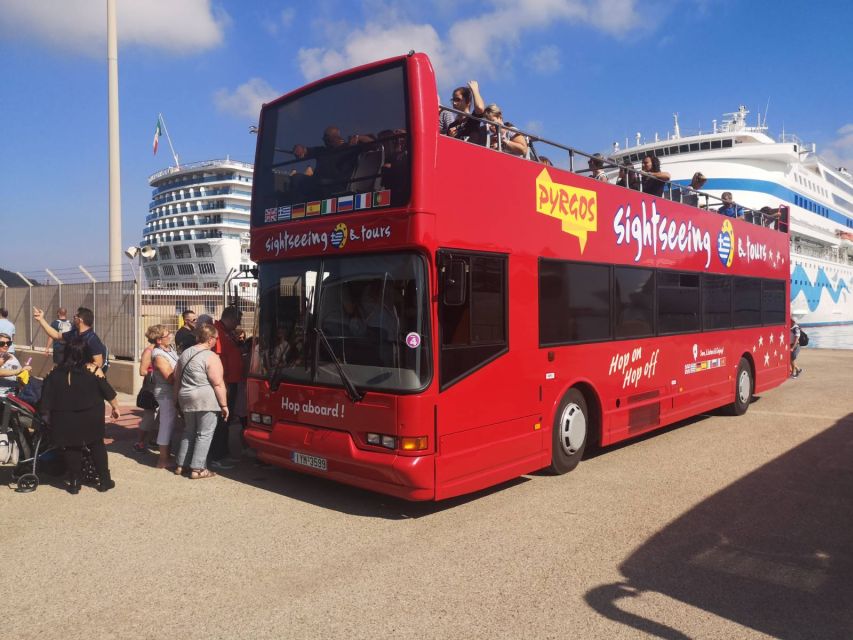 Katakolo: Pyrgos and Katakolo Hop-on Hop-off Bus Tour - From the cruise terminal to Katakolo