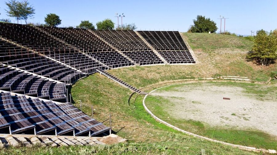 Katerini: Mount Olympus and Dion Minibus Tour - Ancient Dion and the world below Olympus