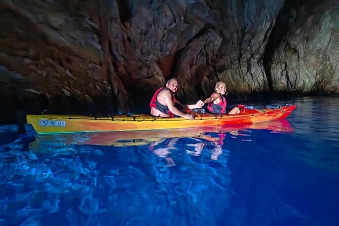 Kayak Trip to Hidden blue Cave, with lunch & fruits. - A second cave and a different kind of stop
