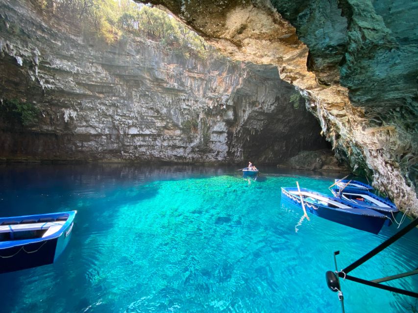 Kefalonia: Island Highlights Bus and Boat Tour with Lunch - Agia Efimia, then out onto the Ionian Sea