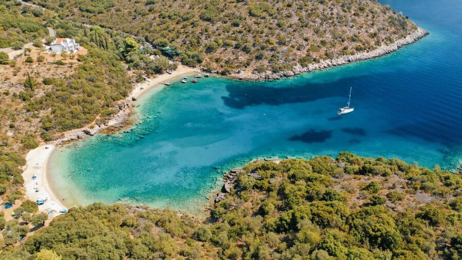 Kefalonia: Ithaca Cruise from Poros Port with Swim Stops - The day at a glance