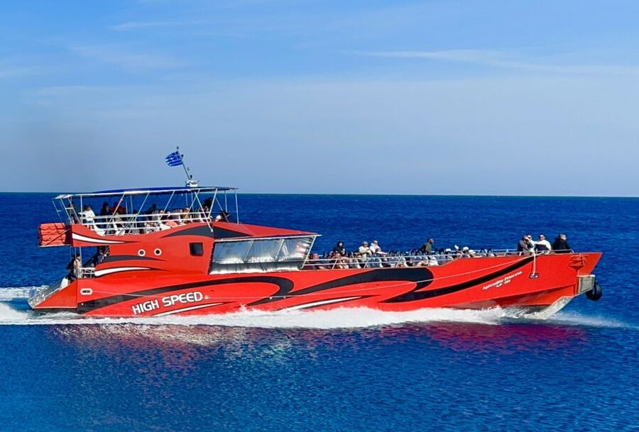 Kiotari, Lardos, Lindos: High Speed Boat Trip to Rhodes Town - Six hours inside the Medieval City of Rhodes