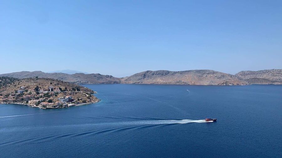 Kiotari, Lardos, Lindos: High Speed Boat Trip to Rhodes Town - Beach pickups in Kiotari and Lardos
