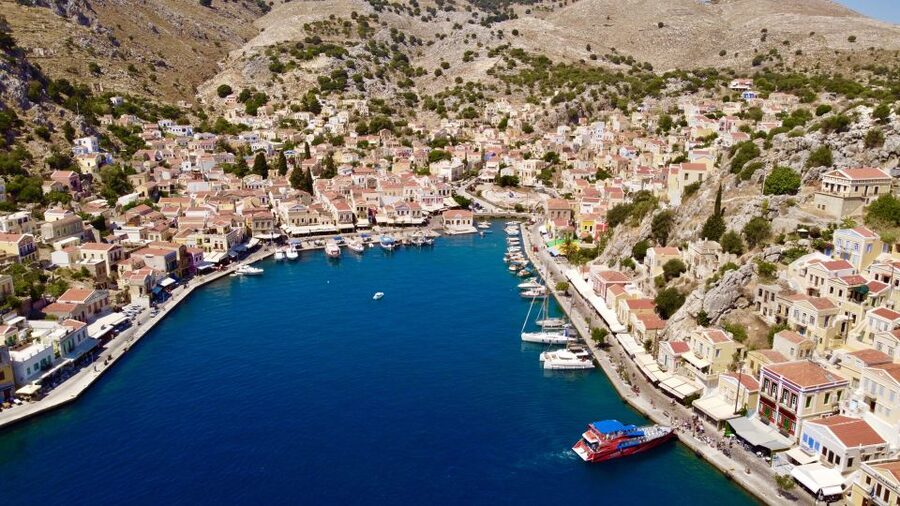 Kiotari, Lardos, Pefkos, & Lindos: Speedboat to Symi Island - How to spend three hours on Symi