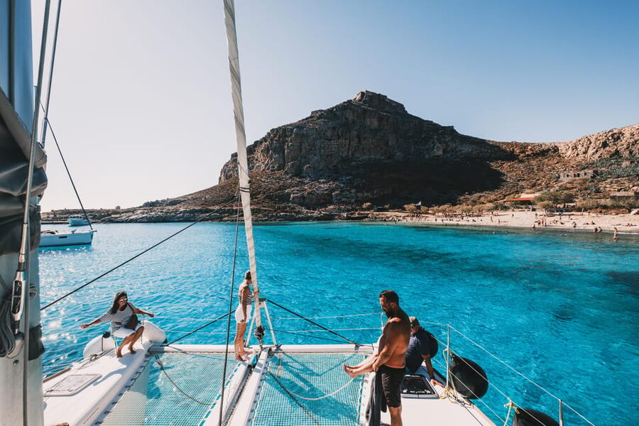 Kissamos: Balos & Gramvousa Luxury Catamaran Sailing Cruise - Why this catamaran makes Balos easier