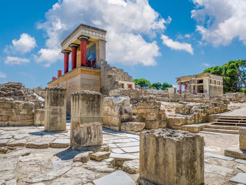 Knossos Palace: E-ticket with Audio and Heraklion City Tour - The Throne Room and the daily life of Minoan Crete
