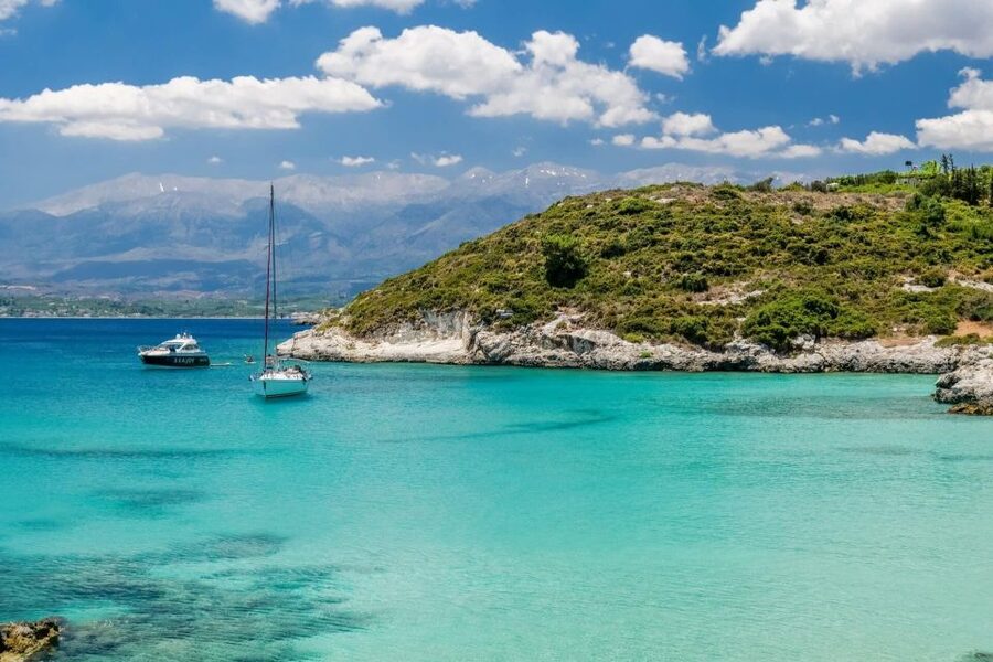 Kolimvari: Sailing Cruise with Meal & Water Activities - Setting sail from Kolymvari Port