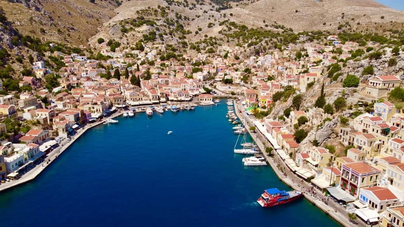 Kolymbia: High-Speed Boat to Symi Island & St George's Bay - Leaving from Kolymbia Harbor