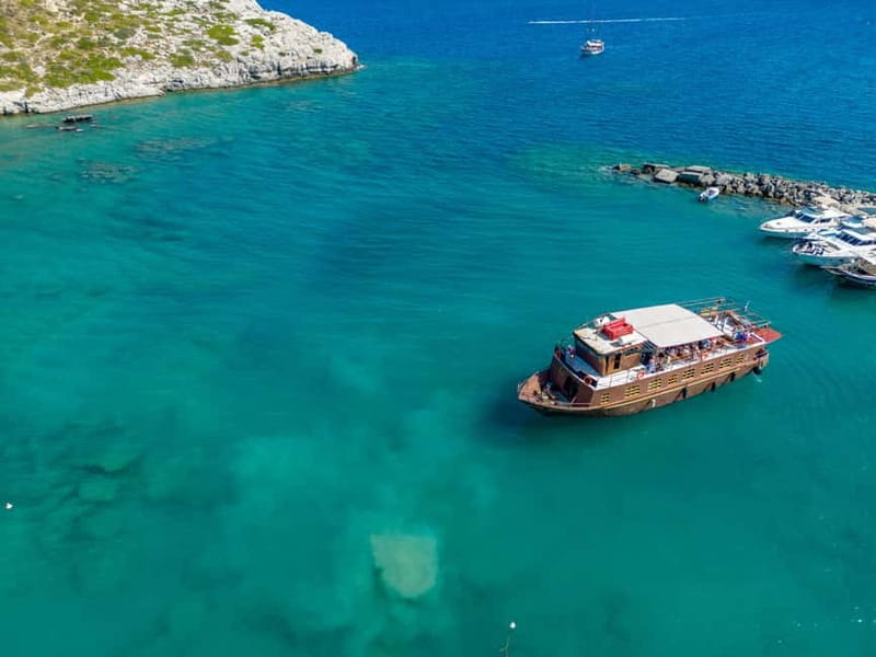 Kolympia : Transfer & Cruise to Lindos with 3 Swimming Stops - A Rhodes day built around Lindos and the sea