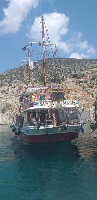 Kos: 3-Island Cruise with Greek BBQ Lunch and Swimming - Pserimos for beach time and small purchases