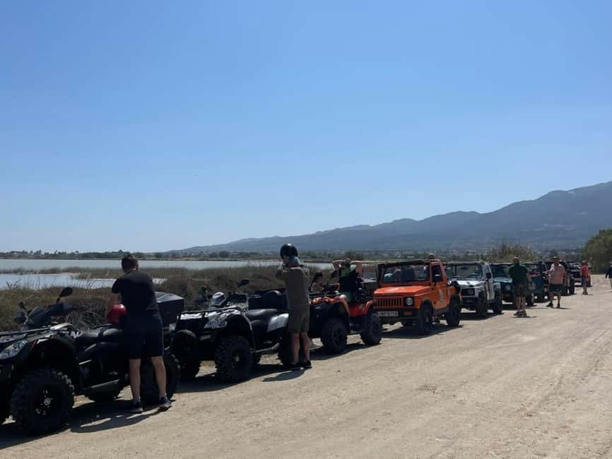 Kos: Guided Jeep or Quad Off-Road Tour with Drinks and Lunch - Climbing toward the mountain viewpoint