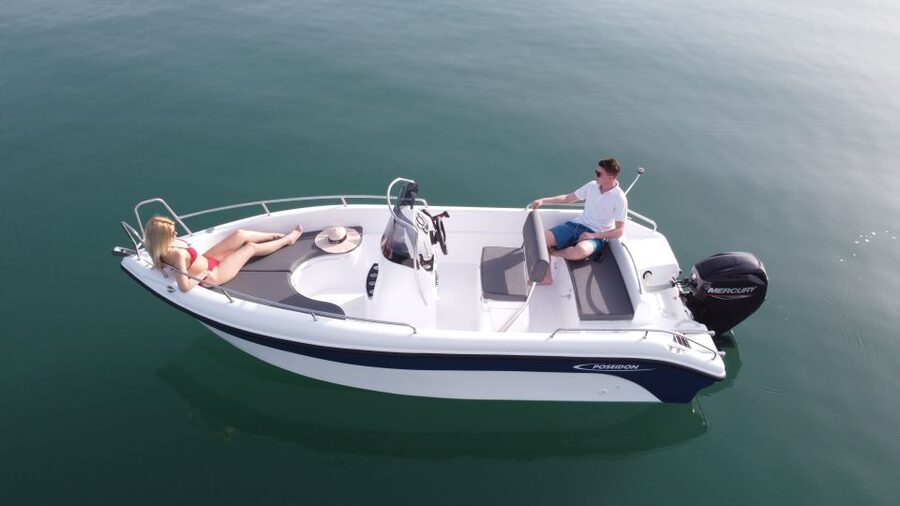 Kos: Private Speedboat Rental - No License Required - Taking the controls off Kos