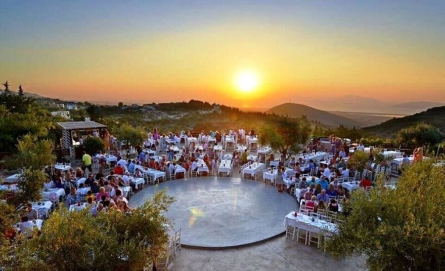 Kos: Tavern Dinner Experience with Greek Dancing and Wine - What arrives in the three-course Greek dinner